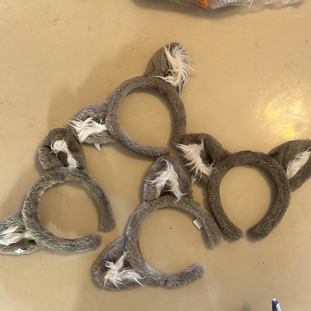 Wolf Ears headband 4pcs